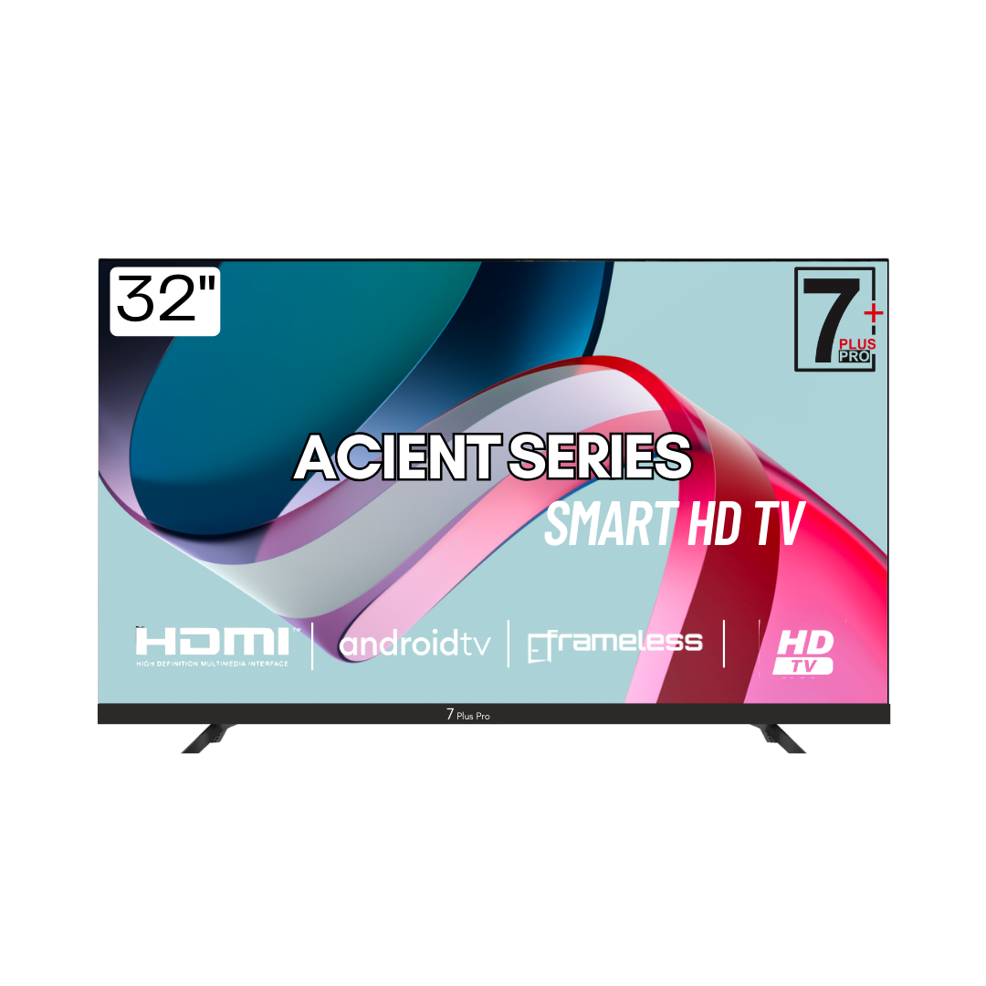 7 Plus Pro 80 cm (32 inches) Acient series HD Ready Smart LED TV 7P-3225