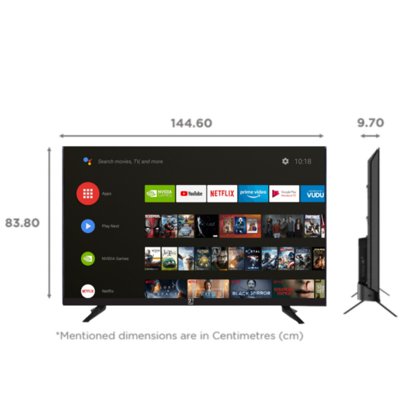 7 Plus Pro 164 cm (85 inches) Web OS Ultra HD Ready Smart LED TV 7P-8504 - Image 2