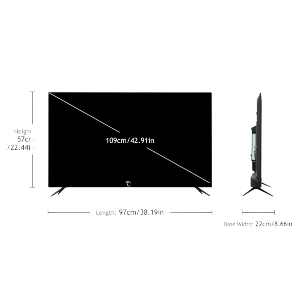 7 Plus Pro 108 cm (43 inches) Tizen OS Tv FHD Ready Smart LED TV ‎7P-4305 - Image 2