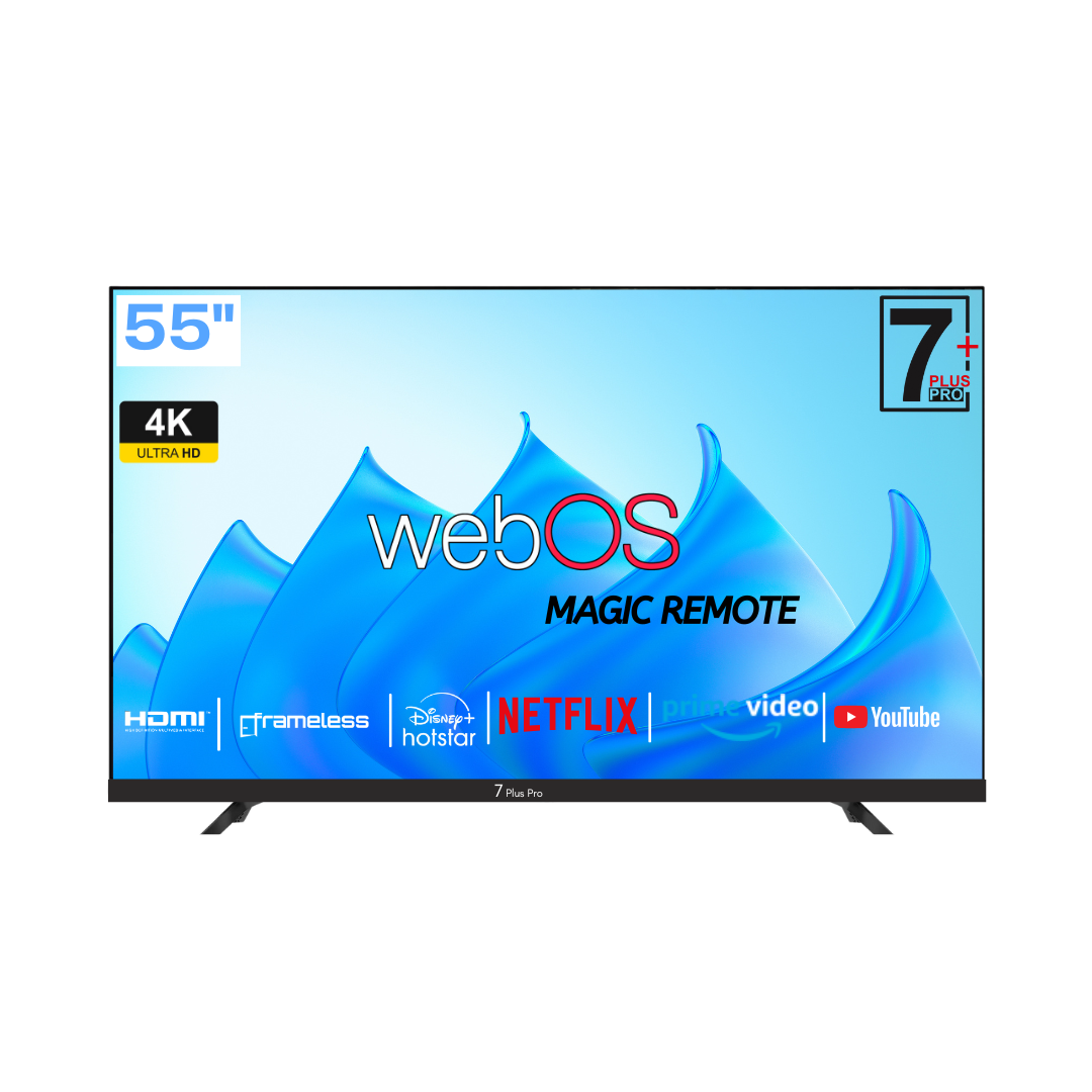 7 Plus Pro 139 cm (55 inches) WebOS series UHD Ready Smart LED TV 7P-5503